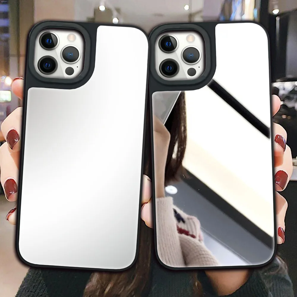 

Luxury Shockproof Makeup Mirror Phone Case for iPhone 16/15/14/13/12/11 pro Max - Elegant Dual Function Protective Cover