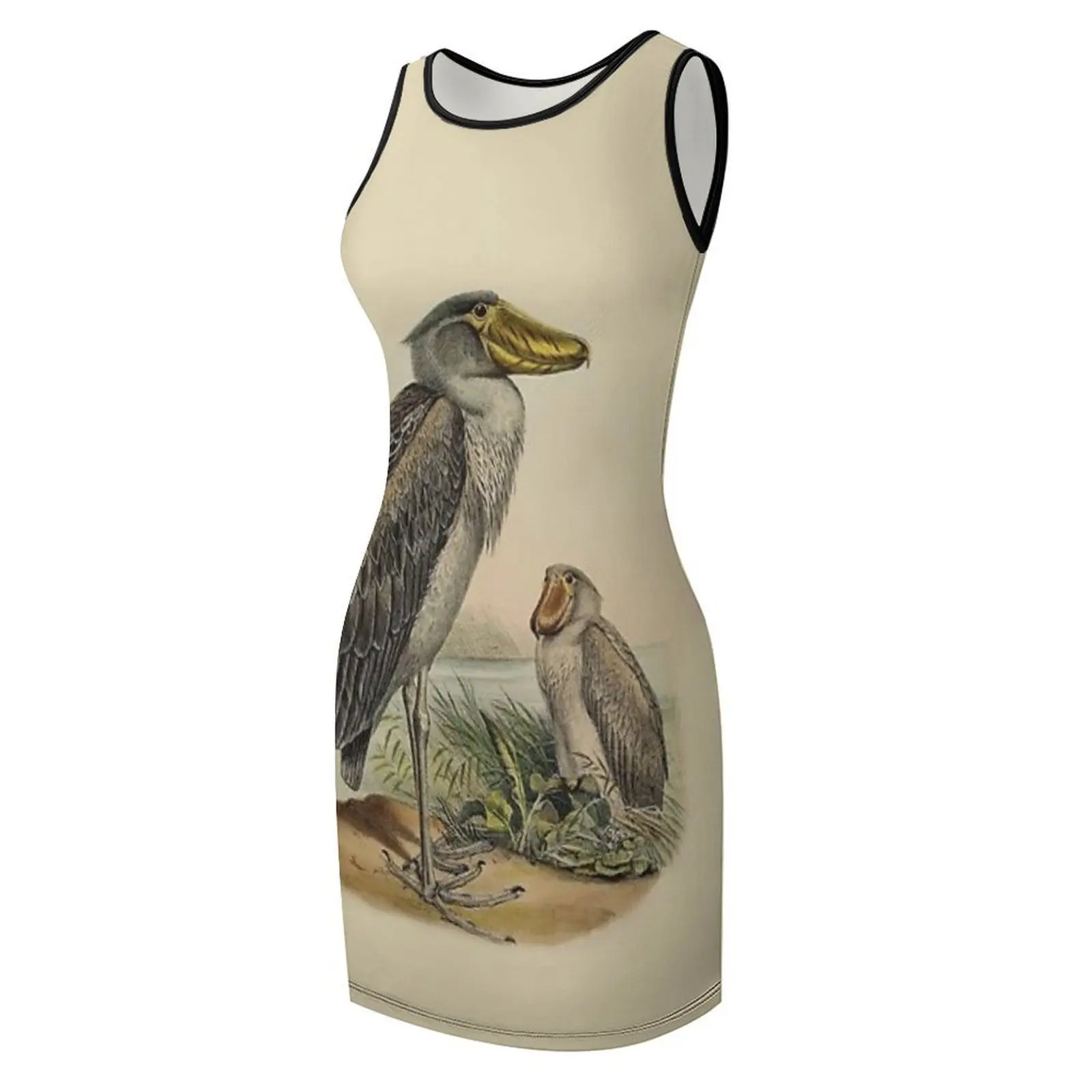 فستان صيفي بدون أكمام من J. Wolf لجمعية الحيوان في لندن لصيف 2025 فستان سهرة أنيق وأنيق للنساء