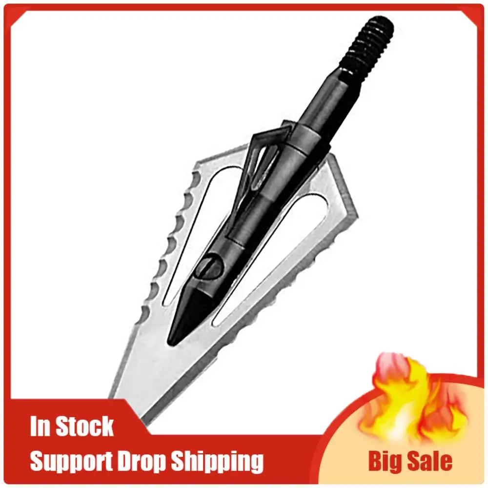 

A35F идеальные 100-зернистые головки для стрельбы из лука, наконечники с широкой головкой, стрелы для тренировок, охотничий арбалет, изогнутый лук, блочный лук