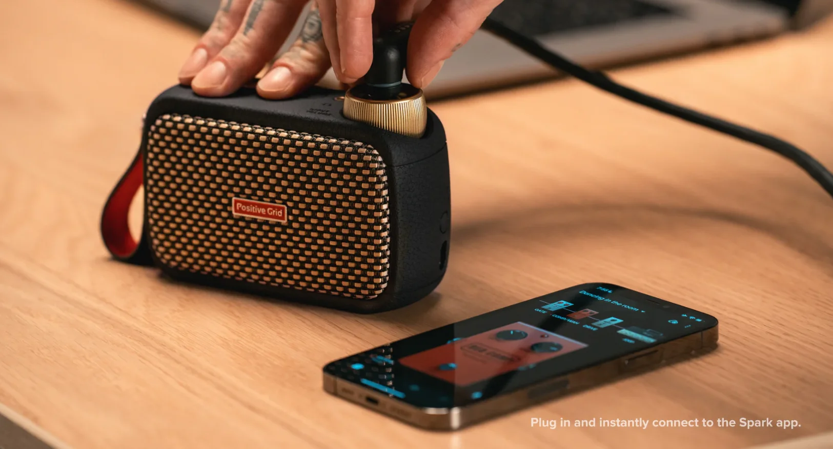 Positive Grid Spark GO 超ポータブル ミニ スマート ギター アンプ