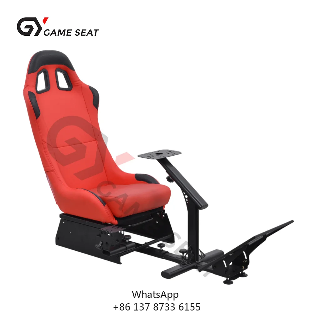 GY036 Factory Supply Foldable Simulator Cockpit Play Gaming Driving Race Sim Seat Simulator One Racing Chair