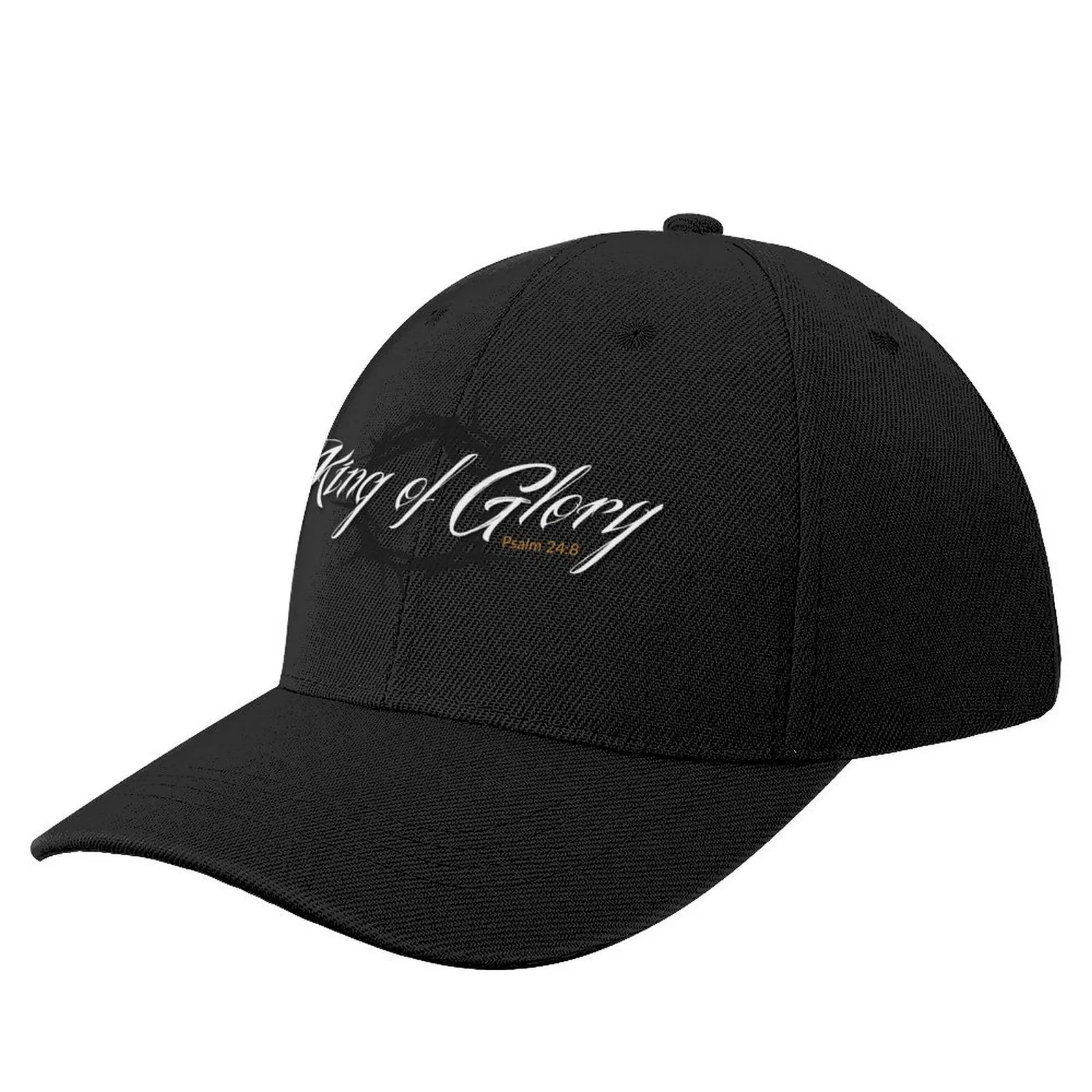 

King of Glory - Psalm 24:8 Baseball Cap Icon cute Luxury Cap Designer Hat Golf Women Men's