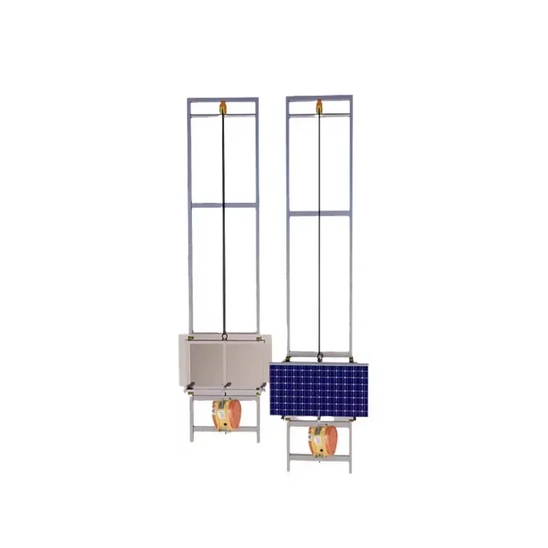 New 4-20m Self-elevating Photovoltaic panels Fast Electric Glass Lift Equipment Installation Rooftop Transportation Customizable
