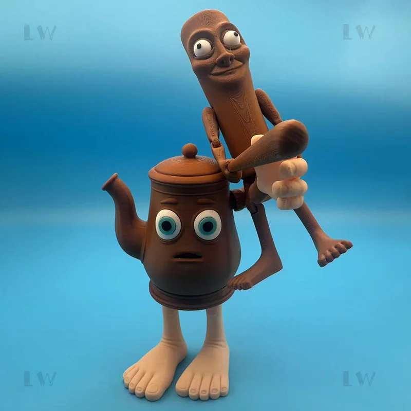 تمثال Brainrot الإيطالي Bombombini Gusini Orcalero Orcala Odindin Dindin Dun Burbaloni Lul Baina نموذج حلية قابلة للجمع #3