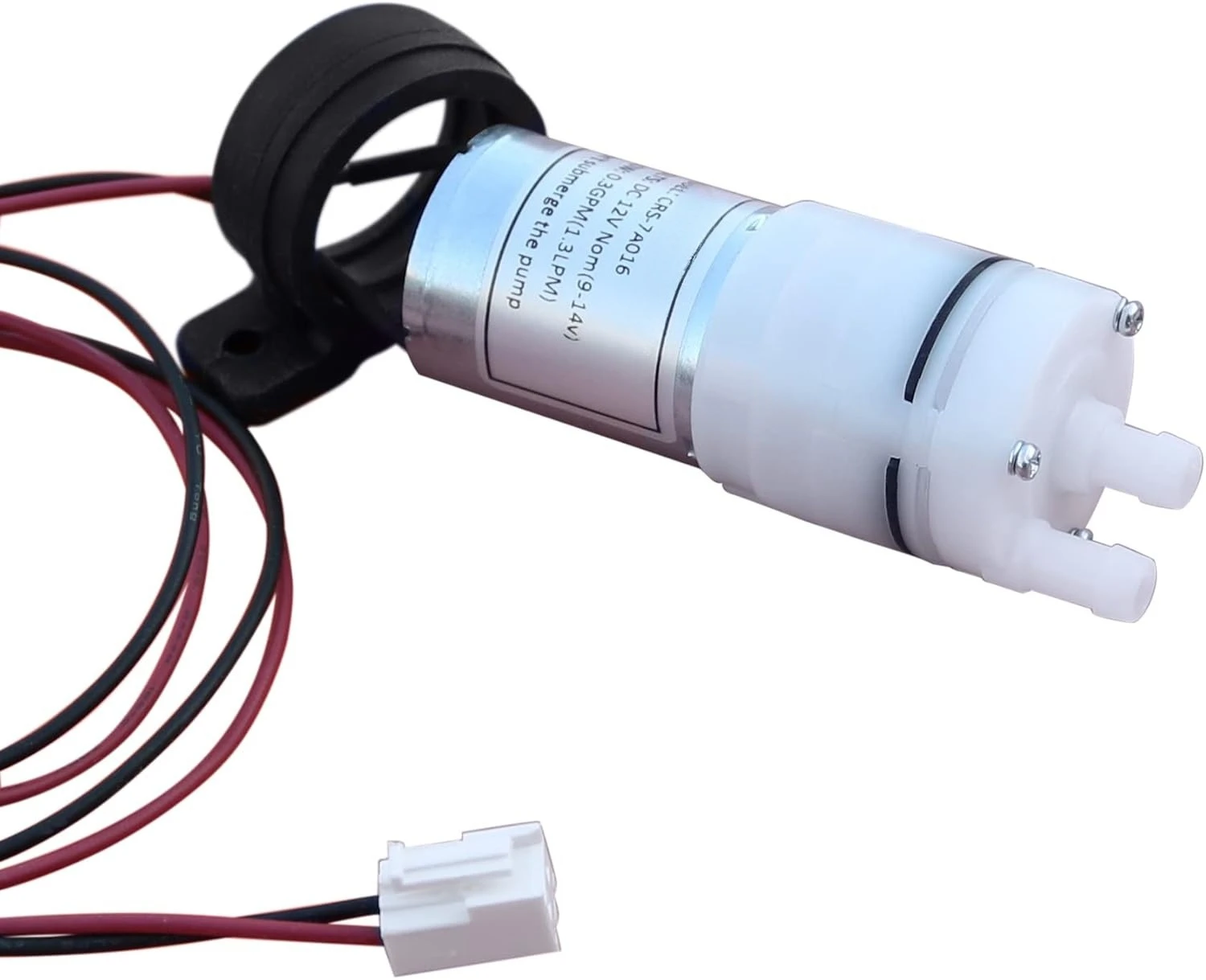 DC 12V Mini Food Grade Self Priming Diaphragm Fresh Water Transfer Pump 1.3LPM, Replacement Pump for Ice Maker, Coffee Machine