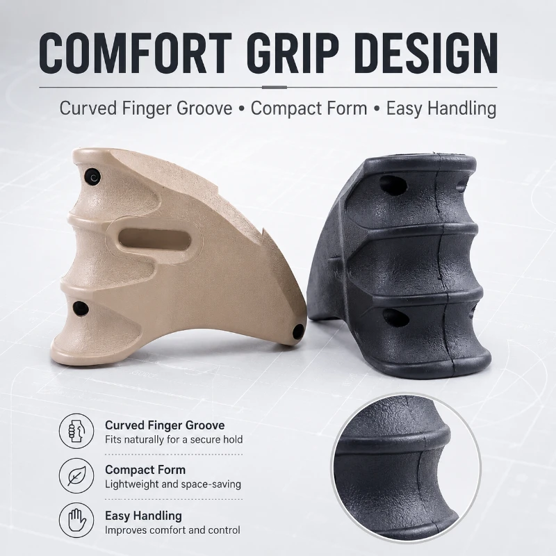 

Breathable Punch Hole Nylon Stoppers Anti-Slip Handle Outdoor Game Connect Accessories