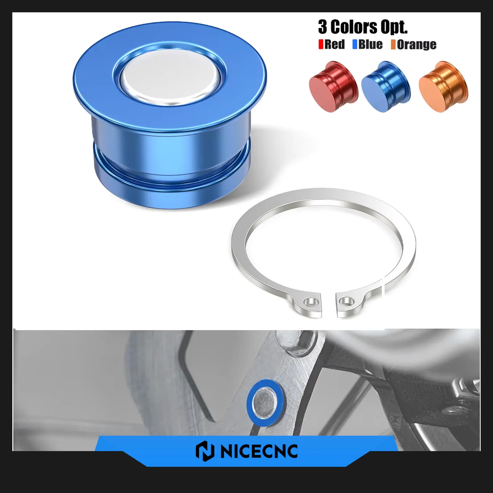 NICECNC For 2014-2023 Husqvarna TE 300 Motorcycle Speedo Odometer Rotor Magnet Clip Kit FE 501 FE 450 350 300 250 150 125 TE TEi