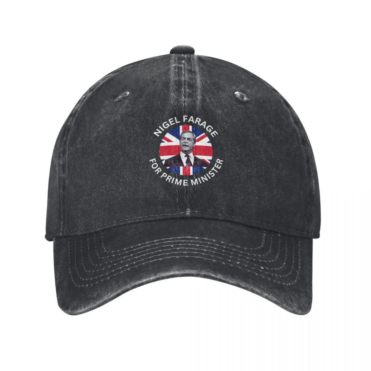 Nigel Farage For Prime Minister Britain Flag Baseball Cap Golf Cap Wild Ball Hat Thermal Visor Men Caps Women's