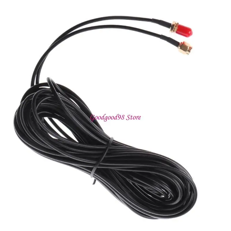 

10m SMA Male to SMA Female Antenna Extension Cable RG174 Adapter WiFi Router W8EC