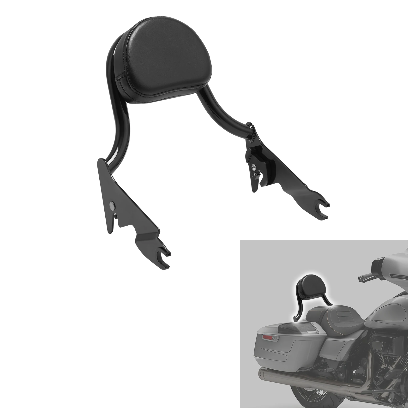 

Спинка пассажирского сиденья, подходит для Harley Touring Electra Road Glide 2009-2025, аксессуары для мотоциклов