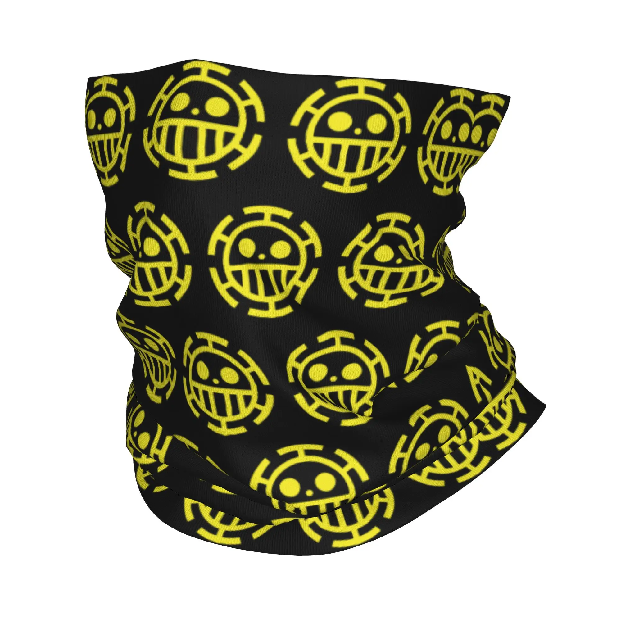 One Pieces Pirates Skull Bandana Neck Warmer Men Women Winter Hiking Ski Scarf Gaiter Japanese Anime Manga  Face Cover