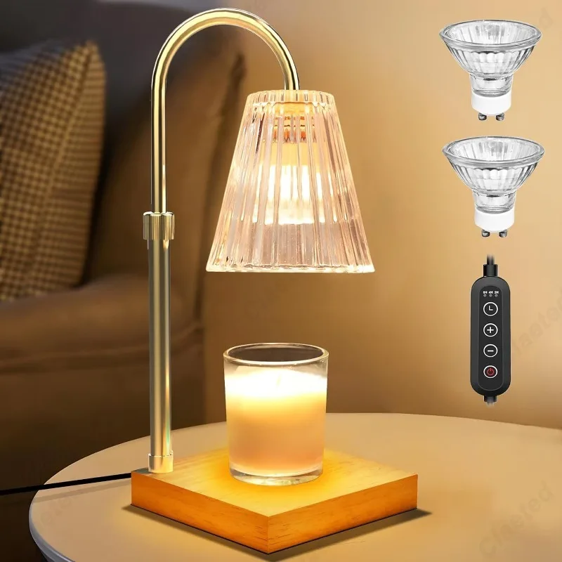 Creative Simple Adjustable Timed Aromatherapy Wax Melting Lamp Bedroom Study Leisure Office Atmosphere Lighting Fixture