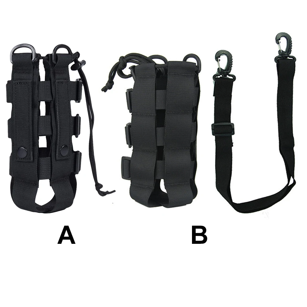 Molle Water Bottle Bag Multi-Purpose Camping Water Bottle Holder Pouch Travel Water Kettle Carrier for Hiking Travelling Camping