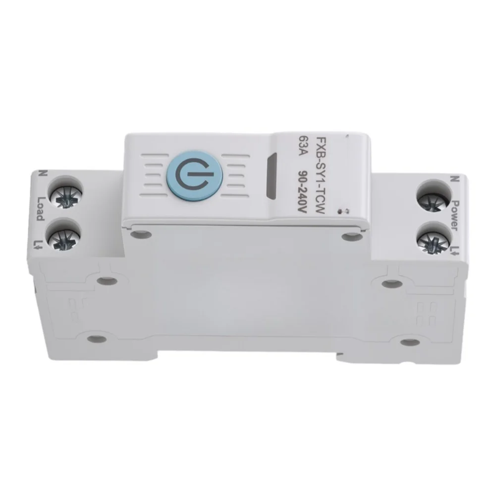 For Smart Home Environment 63A Energy Metering Breaker Real Time Energy Usage Monitoring Remote Control Circuit Breaker