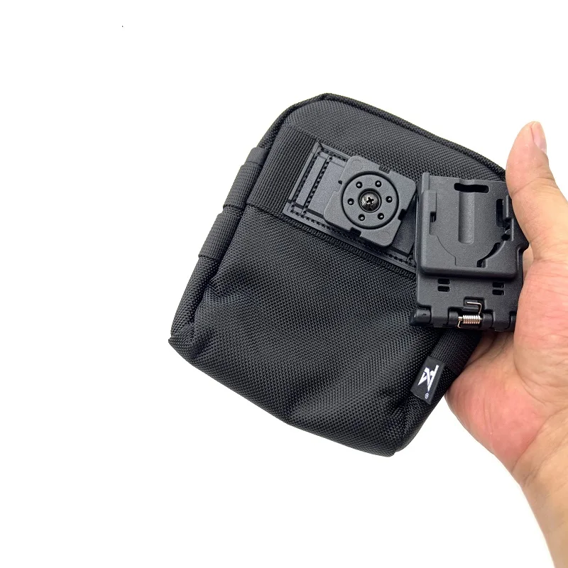 

Black Quick Release Multifunctional MOLLE Rotatable Bag