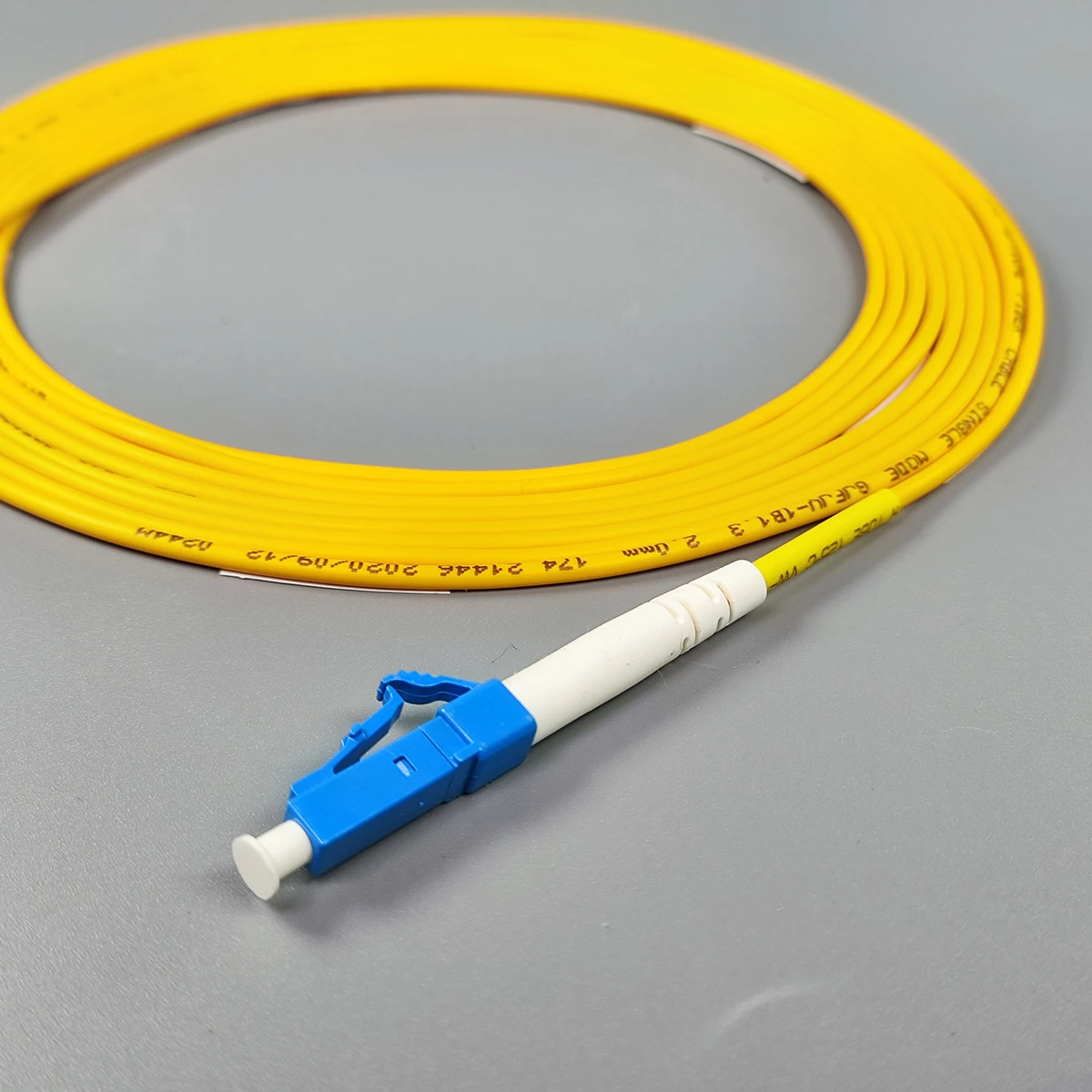 SC/UPC-LC/UPC Fiber Optic Patch Cable - alternate angle