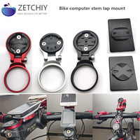 Bike GPS bracket computer  mount CNC holder for Wahoo Garmin Bryton Cateye IGPSPORT gps computer bicycle bracket phone sticker