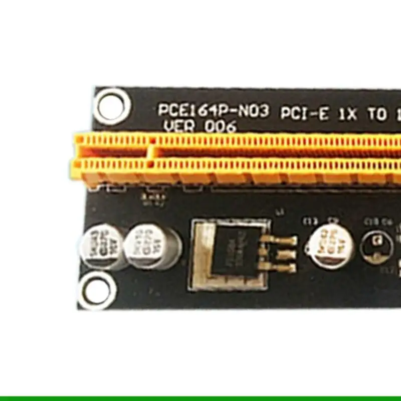 

U55C для BTC Mining Miner Power Power Enhanced PCI-E Riser Card PCI-E-E-16-16X Extender Adapter 0,6M USB3.0 Кабель