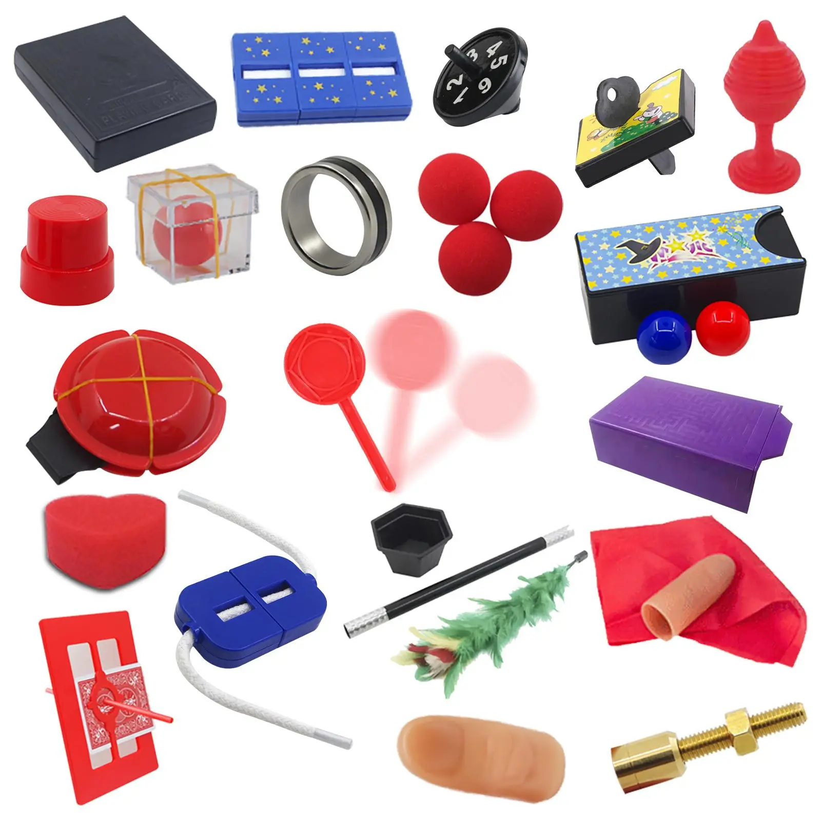 Christmas Countdown Calendar Gifts Box Creative Magic Props Toys Advent Calendar Present For Children Accessories Random - Image 4