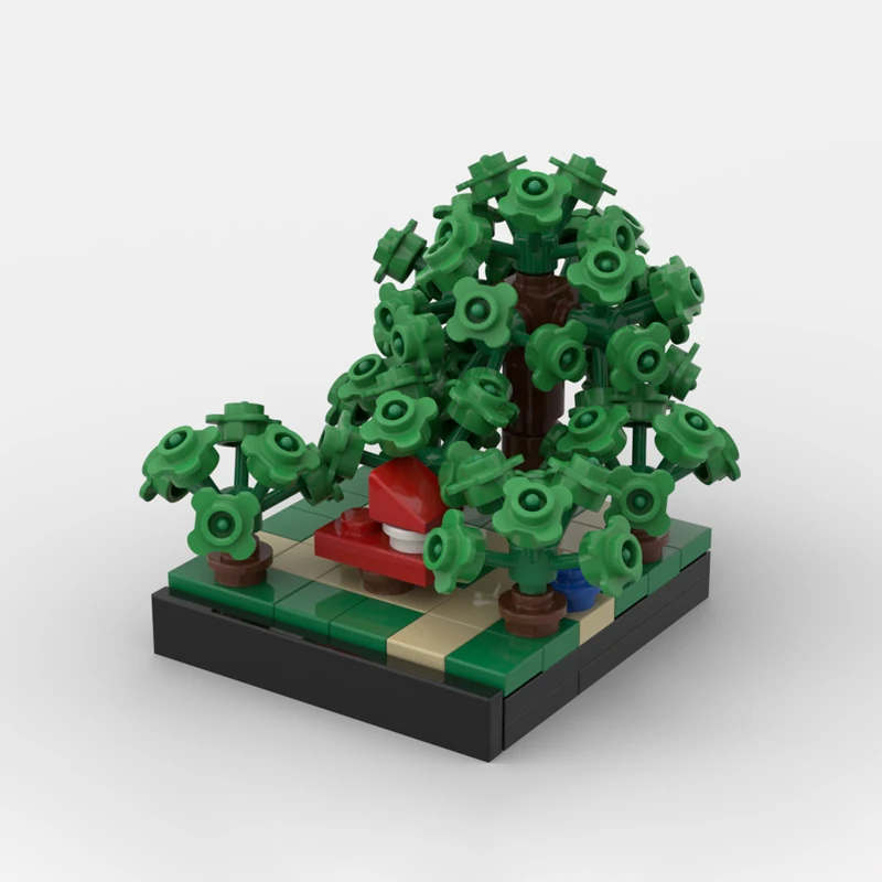 

125pcs MOC Forest of Illusion Italian Plumber Educational Building Blocks Christmas Gift Preschool children