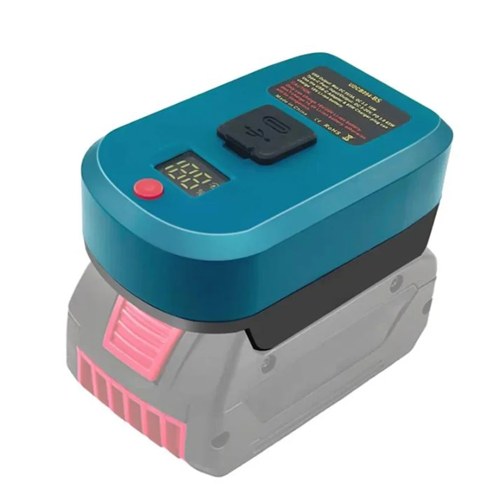 

On-the-Go Charging Battery Charger Adapter Dual Device Charging Adapter Fast Charging Charger Dual Input Ports