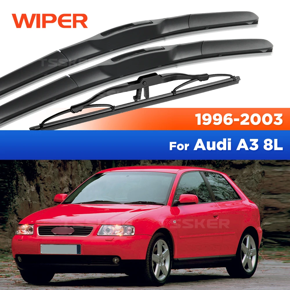 

Front & Rear Wiper For Audi A3 8L 1996-2003 1997 1998 2000 2001 2002 Wiper Front&Rear Wiper Blades Windshield 21"+19"+16"