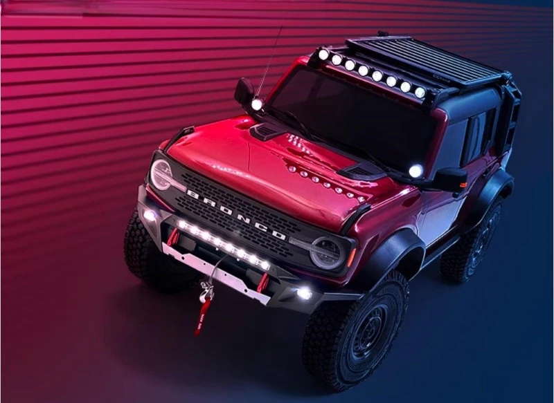 Zestawy wsporników do bagażnika dachowego i mocowania dla Traxxas trx4 2021 bronco 1/10 Ciężarówka gąsienicowa Opcja części