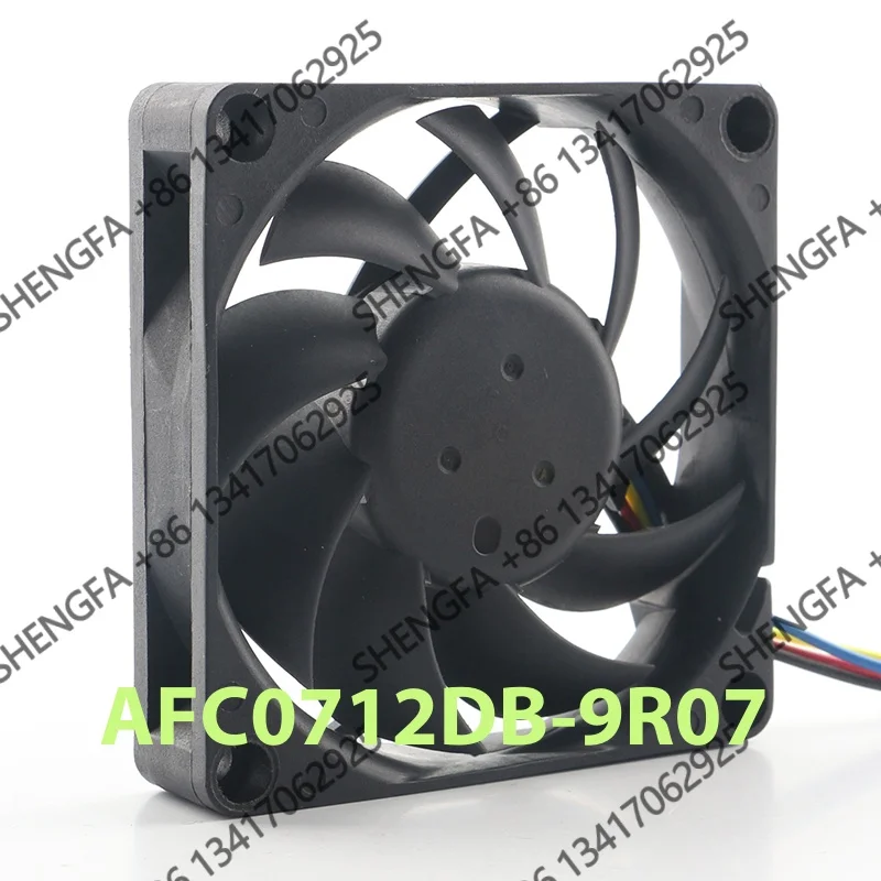 cooling fan AC EC 7015 70X70X15MM 7CM AFC0712DB 4-wire PWM speed regulation CPU Double ball bearing Delta 5V 24V 48V DC12V 0.45A