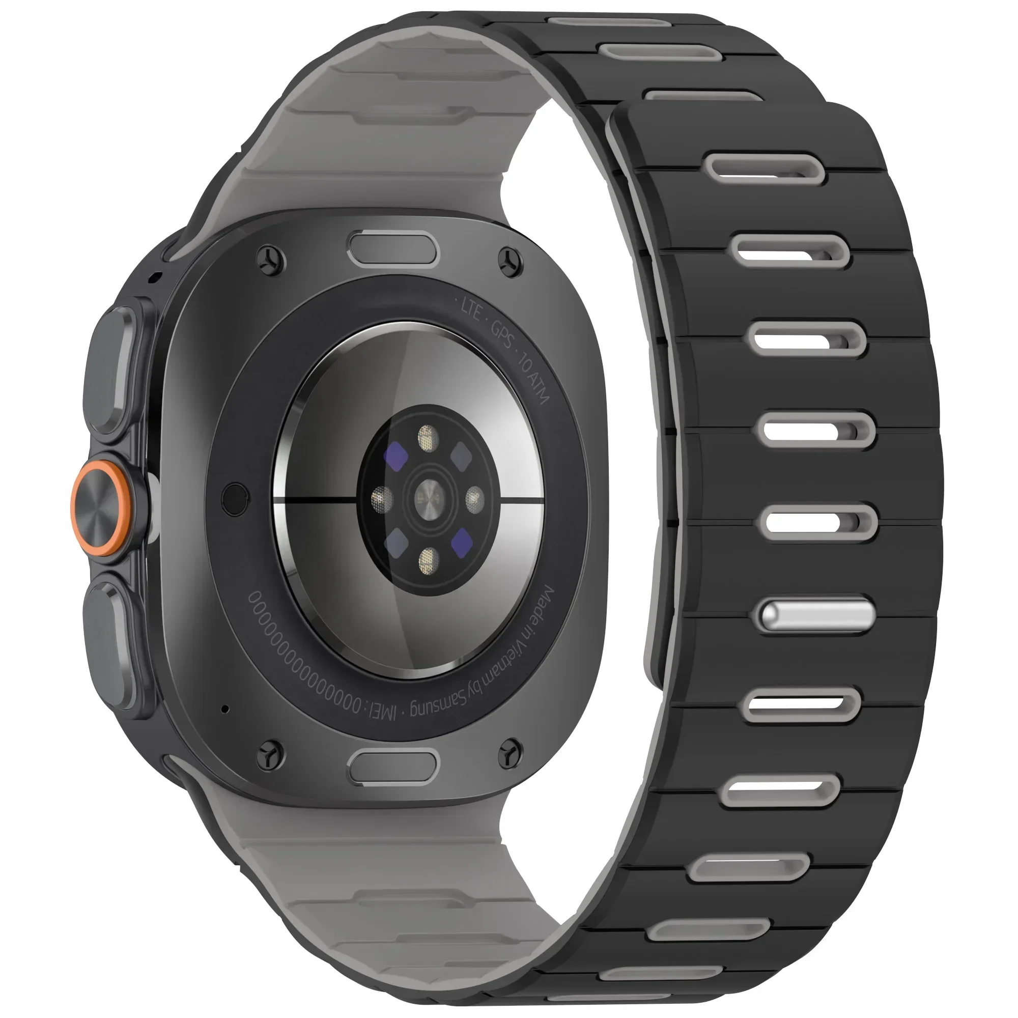 Magnetisches Silikonarmband für Samsung Galaxy Watch Ultra 2 47 mm, Sportarmband für Galaxy Watch 9/8 40/44, Watch 8 Classic 46 mm, Armband. – Detail 20