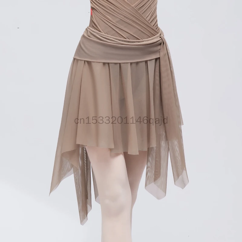 New Multi Level Adjustable Mesh Half Skirt Ballet Practice Skirt Available in Multiple Colors for Adults and Children