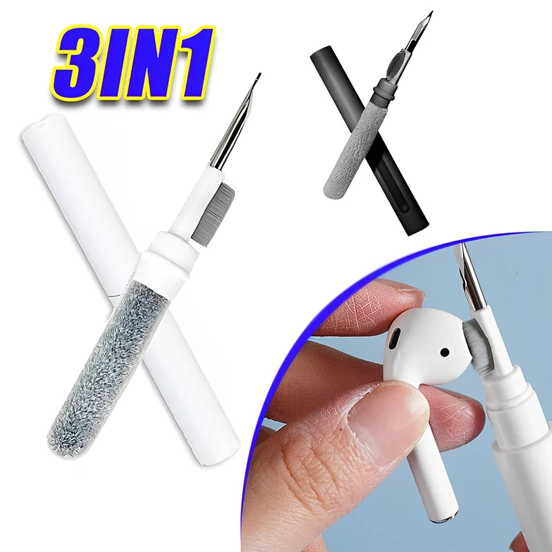 Portable Bluetooth Headset Cleaning Tool Multi-functional Earbuds Shell No Dead Angle Cleaning Dust Pen Small And Practical