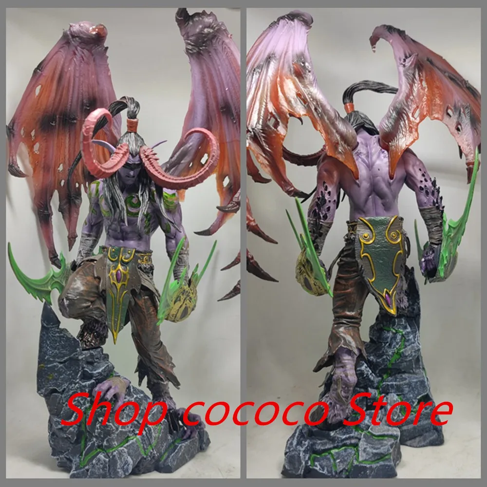 

Игра Illidan Stormrage Аниме Фигурка World Of Warcraft Охотник на демонов Фигурки Модель Коллекция ПВХ Статуя Игрушки