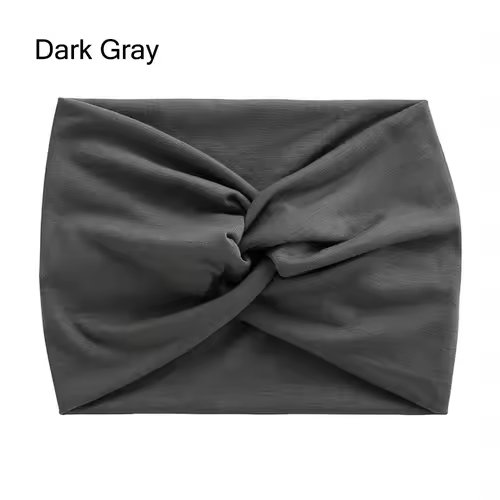 Hair Accessories Twisted Extra Large Thick Wide Headbands Turban Workout Headband Head Wraps for Women - Image 20