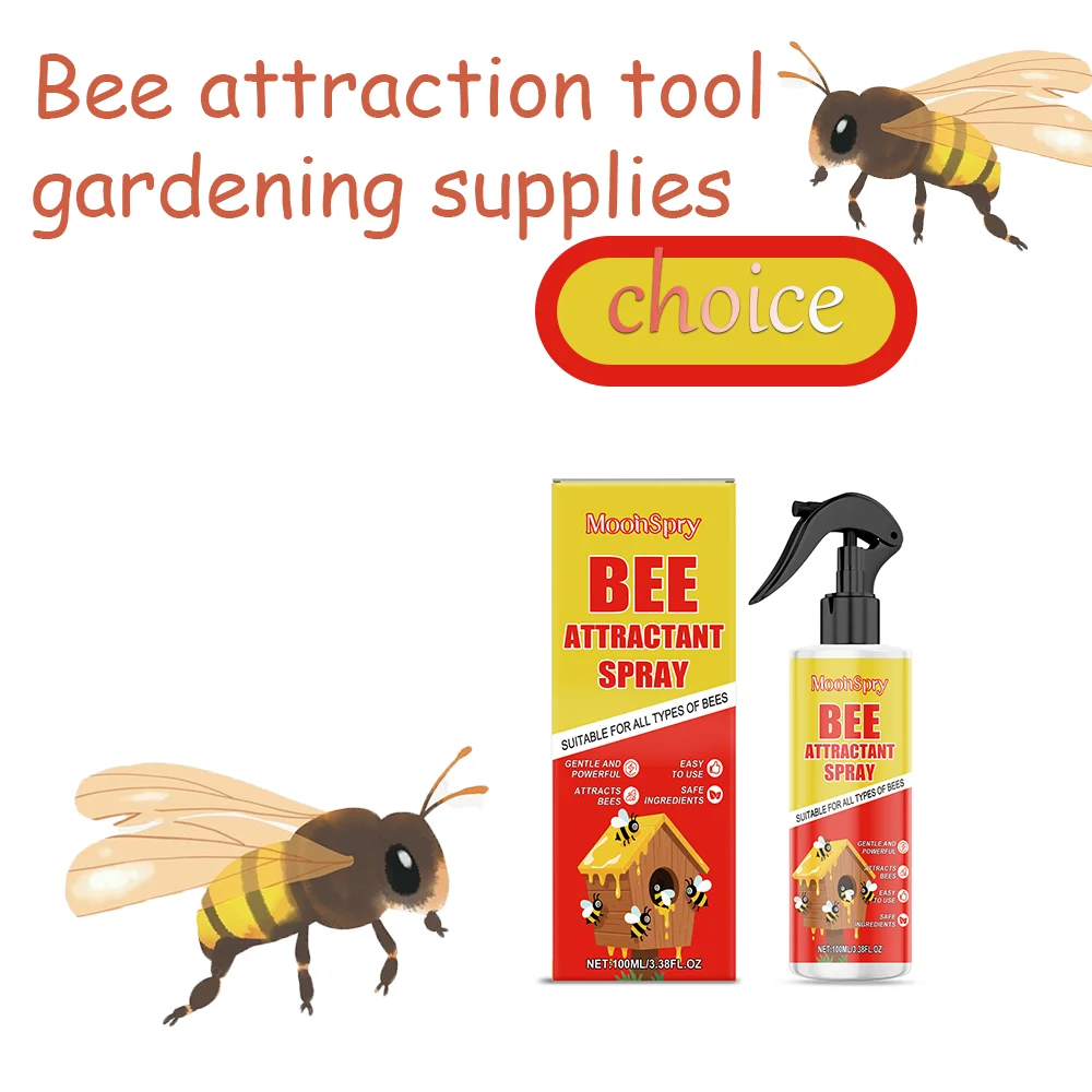 

Bee bait, field100ml gardening, bee attraction, bee colony assistance, beekeeping farm daily management tools