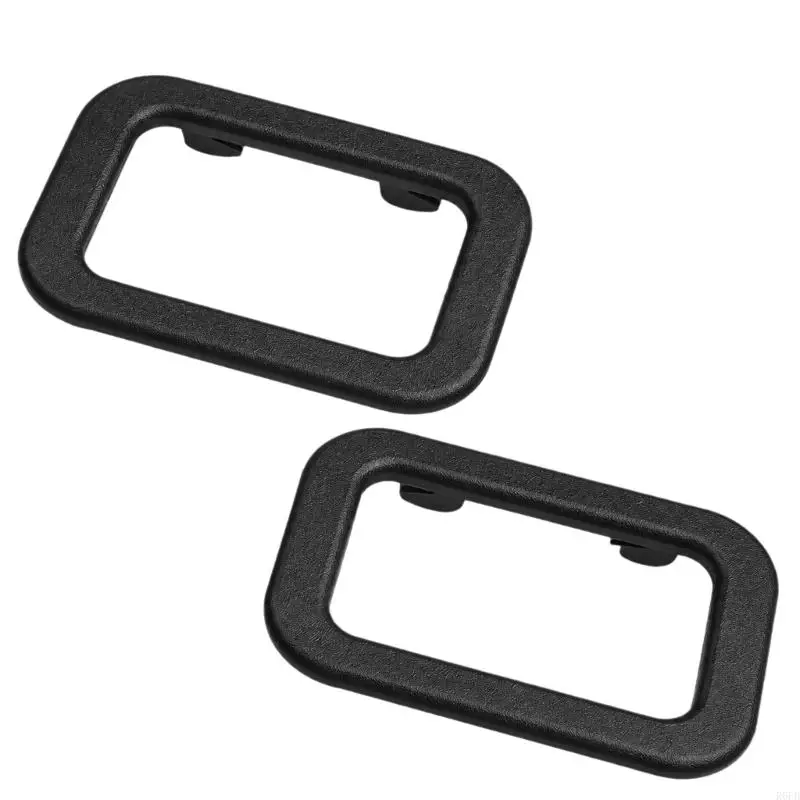 51211876043 Press-In Interior Door Handle Trim Surround with Integrated Retaining Clips for E23 E28 E30 Existing Vehicle R6FB
