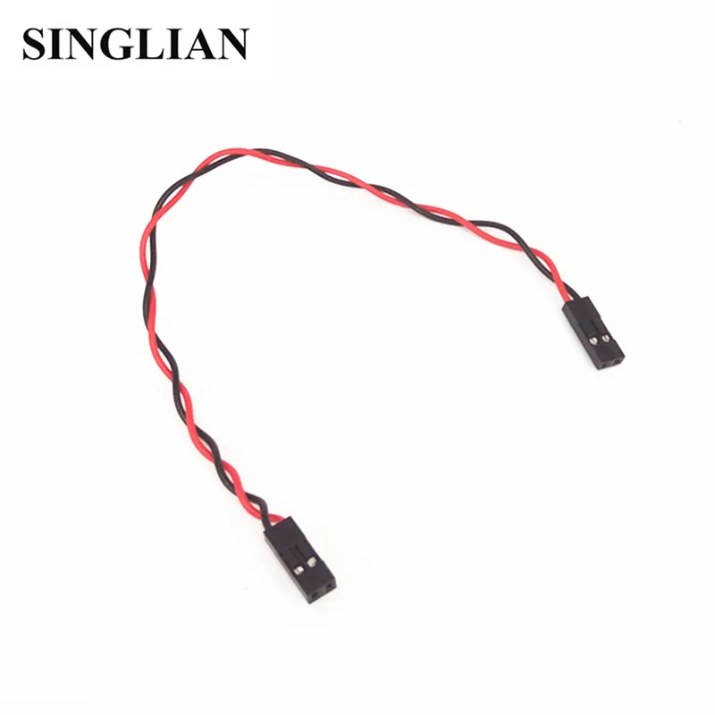 10pcs/Lot 2P Double Header DuPont Line Length 20CM Jumper Wire Spacing 2.54mm For Arduino