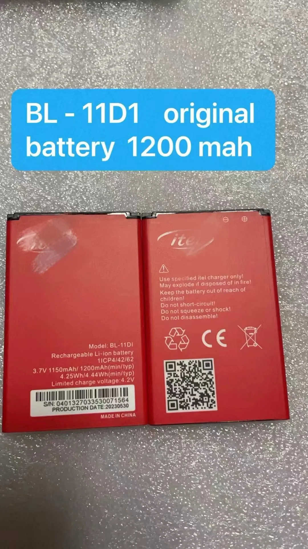 

new original for itel BL-10Cl BL-11D1 BL-25Bl BL-15Fi bl-15Dl battery