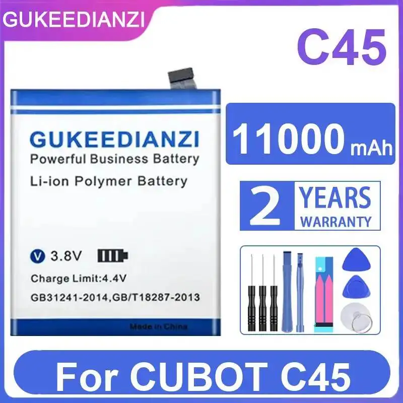 

Высокоэффективный и надежный аккумулятор для мобильного телефона Cubot C45, 11000 мАч