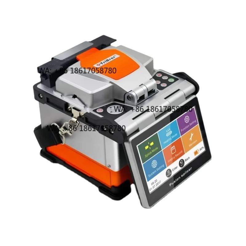 For TriBrer Core Alignment Optical Fiber Fusion Splicer Integrated Cooling Tray Fiber Optic Splicing Machine Equipment