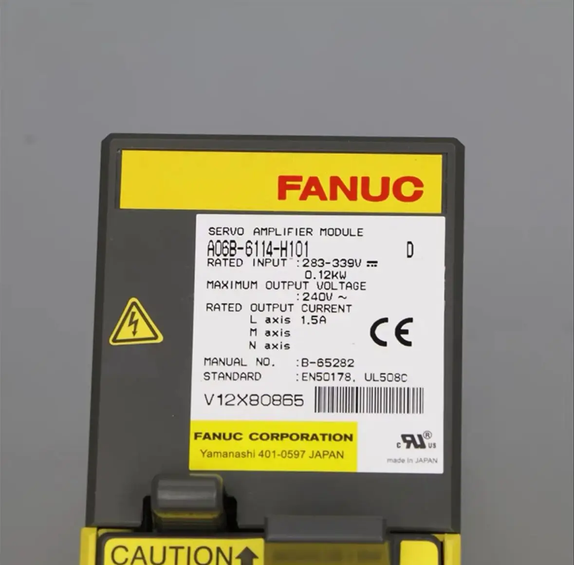 

A06B-6114-H101 New Fanuc Servo Driver IN STOCK Fast ship