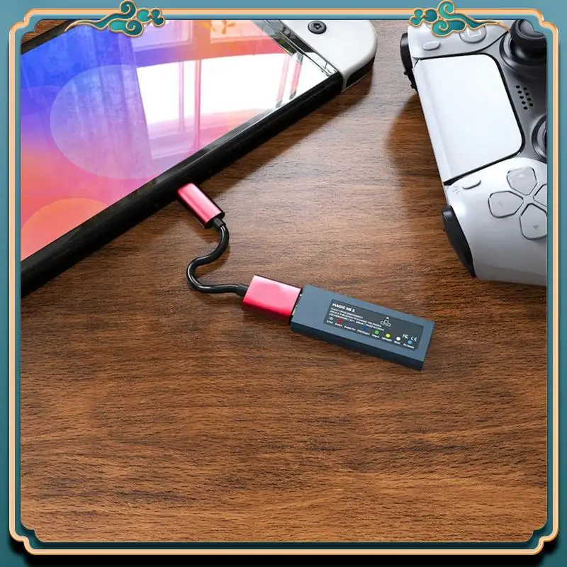 

(New)-Magic-NS 2 USB Adapter For PS5/PS4/ One S Controller Fighting Stick To For NS Switch PC/NEOGEO MINI