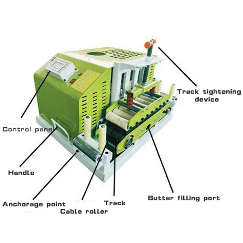 Heiße verkäufe Smart Automatische Power Telecom Linie Traktor Puller Feeder Drücker Transfer Ziehen Kabel Förderband