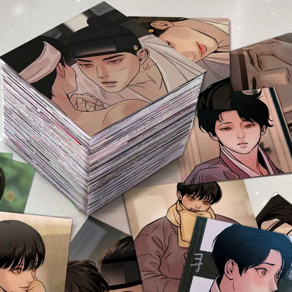 63 sheets/set Korean BL comic Painter of the Night Byeonduck stcikers Laptop, phone case decorative sticker waterproof