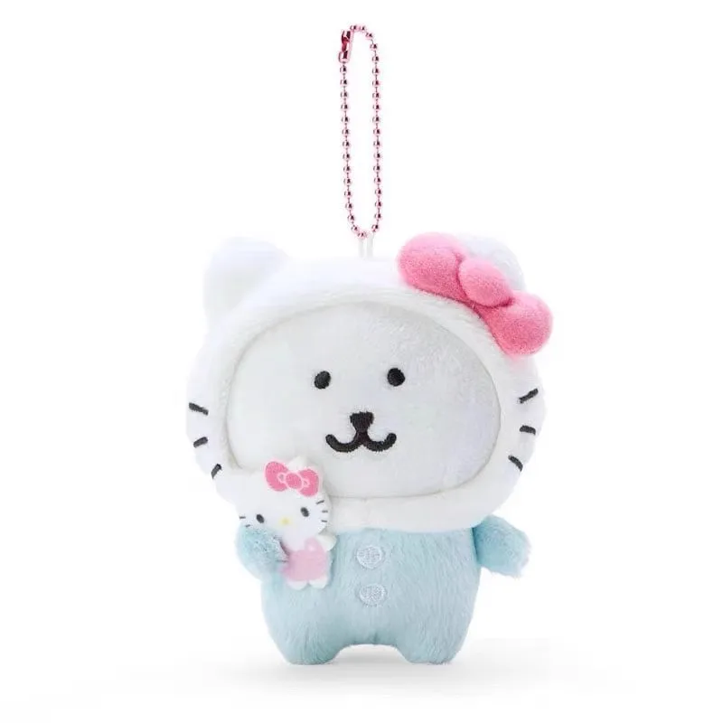 Chiikawa Hachiware Usagi Kuromi Hello Kitty My Melody Cinnamoroll Pillow Plush Toys Plushie Keychain Stuffed Doll