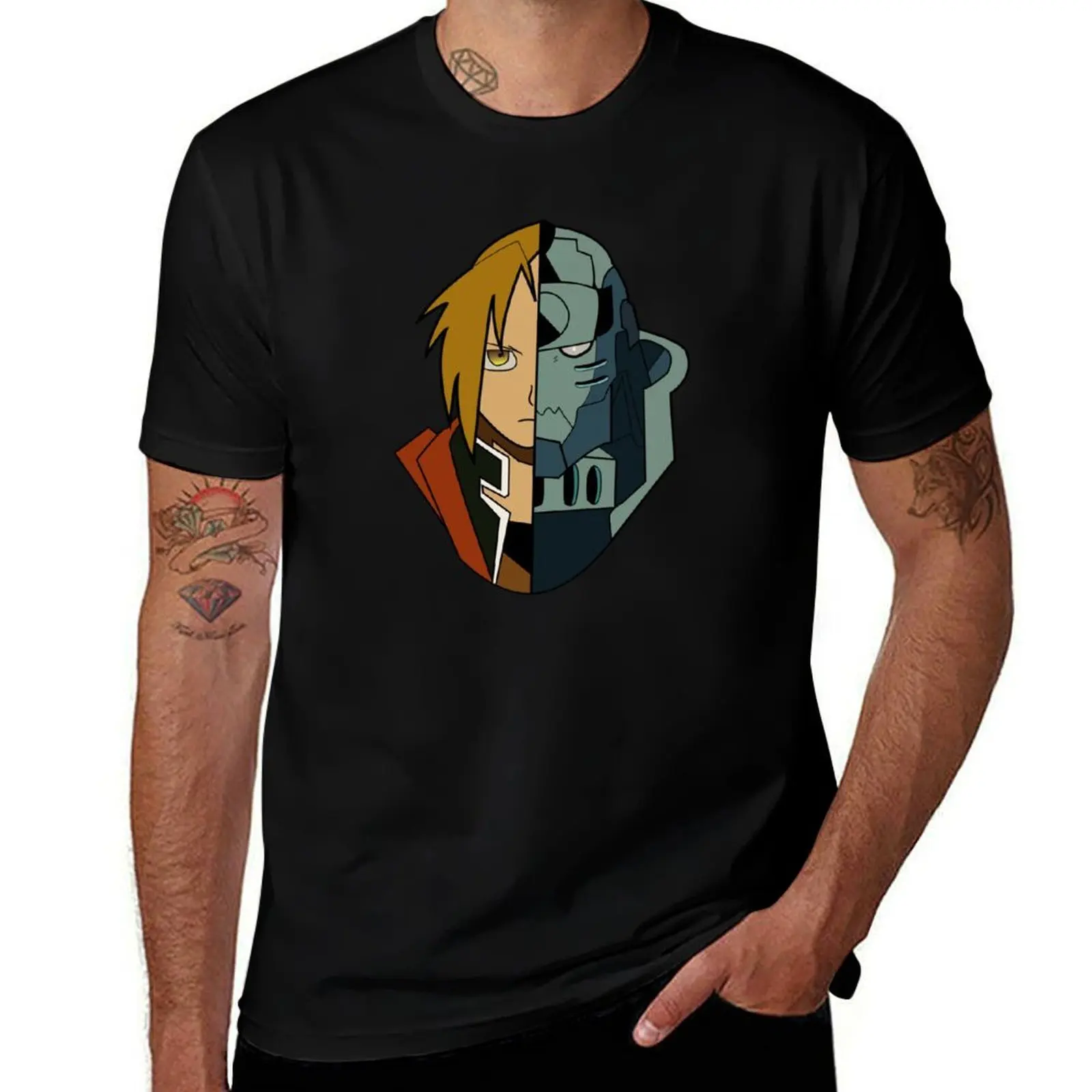 Fullmetal alchemist T-Shirt Soft Touch Basic Cotton T-Shirt