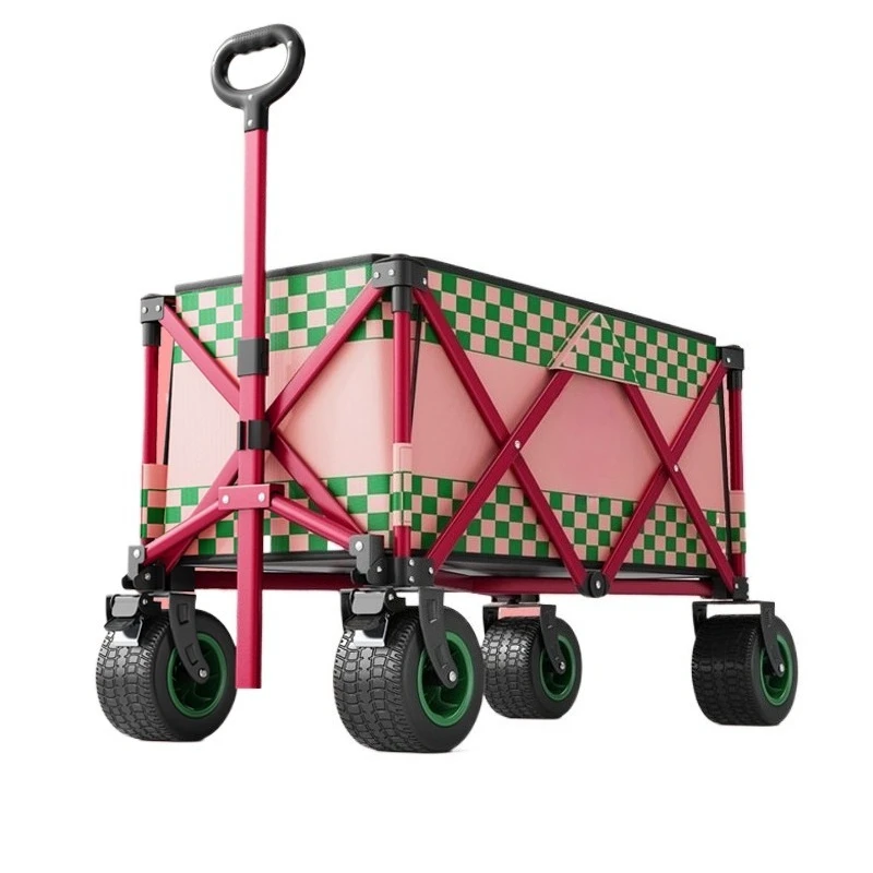 Gather outdoor camper, children's reclining camper, foldable, picnic, mobile stall