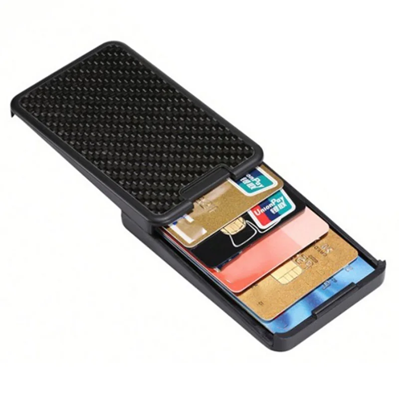 

ABKS-Men's RFID Wallet Anti-Theft Credit Card Case Wallet For Credit Card, Bank, Business ID Card