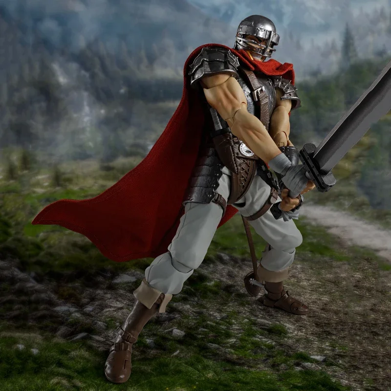 Original Bandai S.H.Figuarts Berserk Guts (THE BAND OF THE HAWK) Figura de ação genuína boneca modelo colecionável