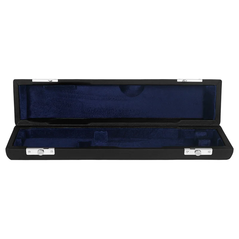 

TURE 1 комплект, черная высококачественная кожаная коробка для флейты с 16 отверстиями, удобная сумка-чемодан, сумка для флейты