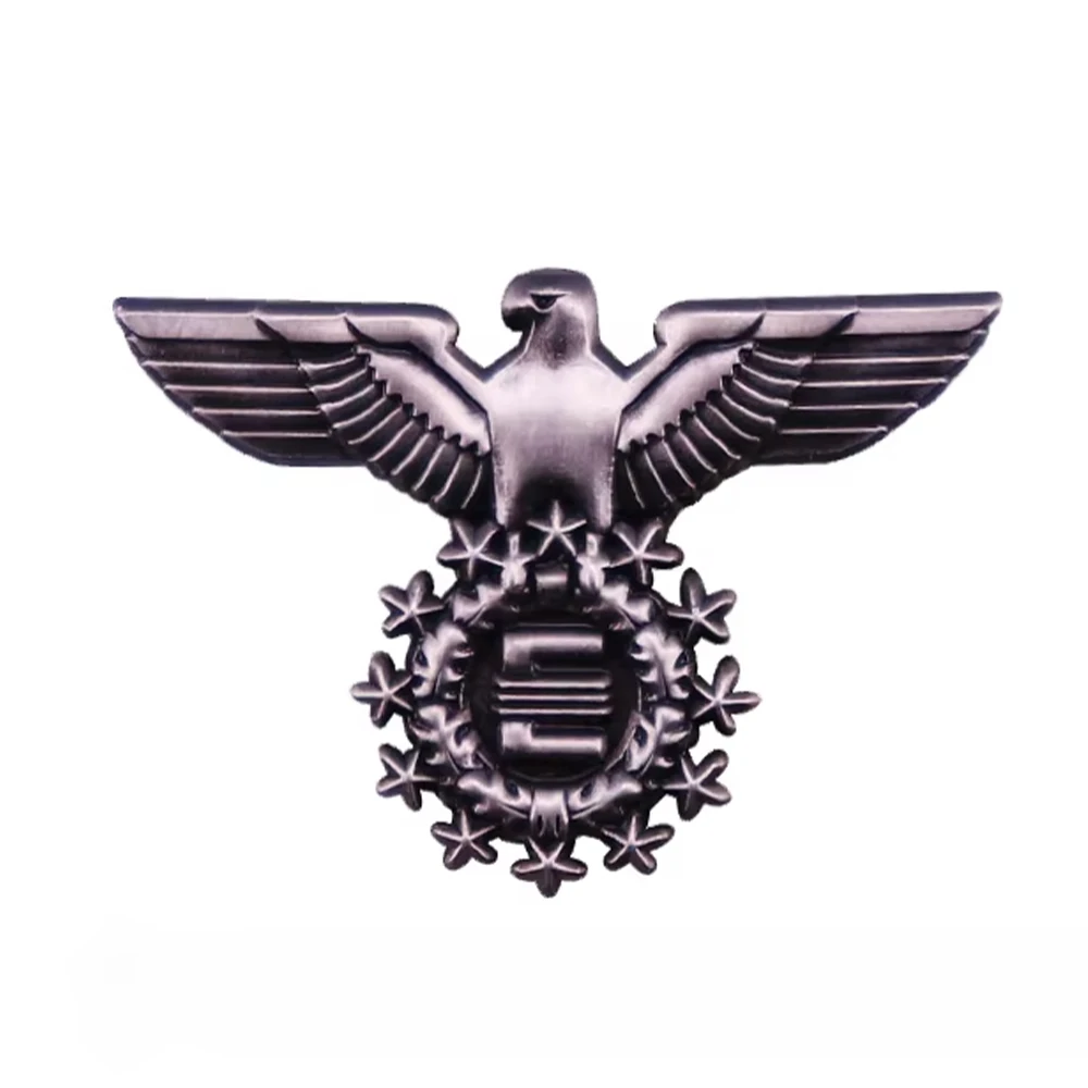 الرجعية الألمانية النسر التلبيب دبوس ألمانيا الجيش العسكري شارة ميداليات التبعي #1